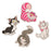 JDS - Sticker Collection x Disney Character Cats Die-cut Sticker