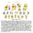 JDS - Sticker Collection x Winnie the Pooh & Piglet Clear Seal/Sticker