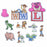 JDS - Sticker Collection x Toy Story Alphabet Block Clear Seal/Sticker