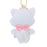 JDS - Marie Fashionable Cat "Fluffy Flat" Plush Keychain