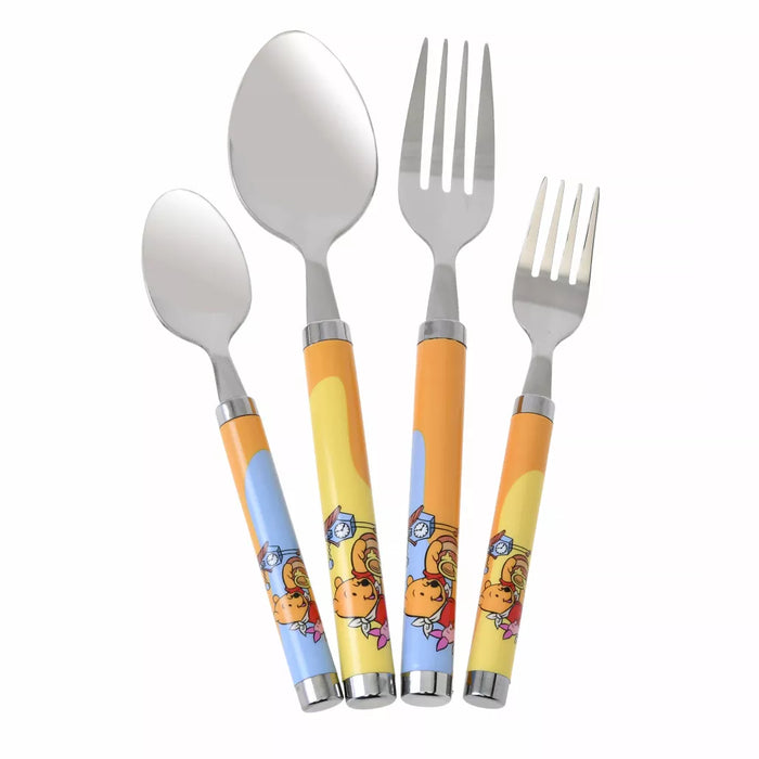 JDS - Pooh & Piglet Cutlery Set Honey Tableware (Release Date: July 25)