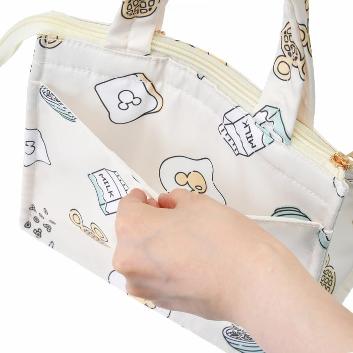 JDS - Mickey & Foods Insulated Tote Bag with Charm