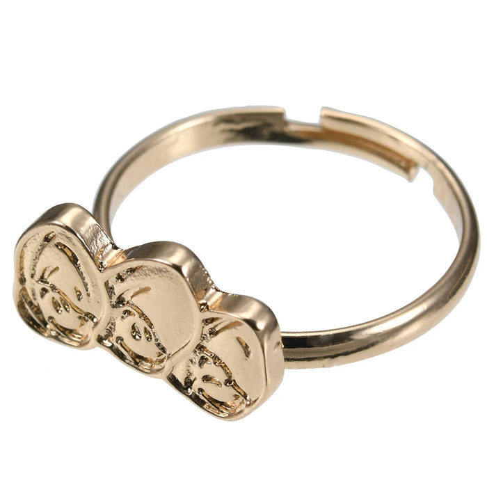 JDS - Oyster Baby Triple Face Ring