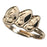 JDS - Oyster Baby Triple Face Ring