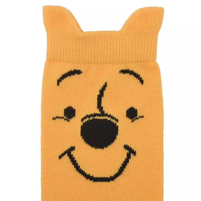 JDS - MAGIC for FASHION x Winnie the Pooh Face Socks Yellow 23-25