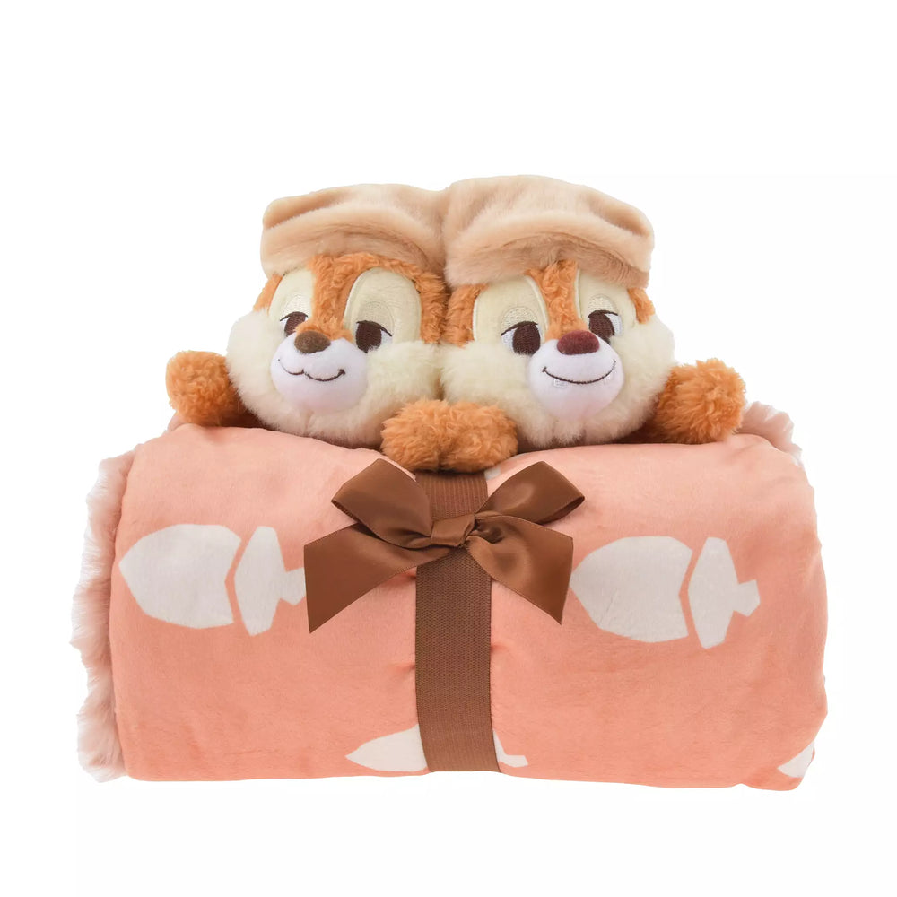JDS - Chip & Dale Blanket with Plush Toy  (Release Date: Oct 17)