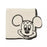 JDS - Mickey Mouse Line Embriudery Face Mini Towel