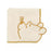 JDS - Winnie the Pooh Line Embriudery Face Mini Towel