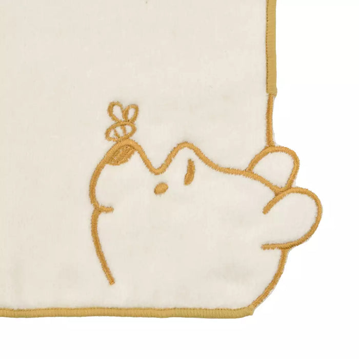 JDS - Winnie the Pooh Line Embriudery Face Mini Towel