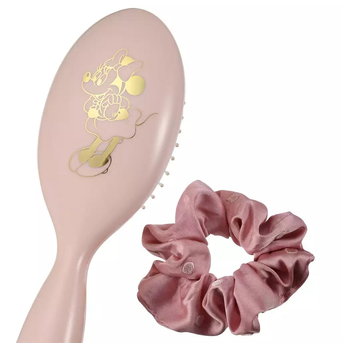 JDS - Heart Health ＆ Beauty Tool x Minnie Hairbrush with Scrunchie