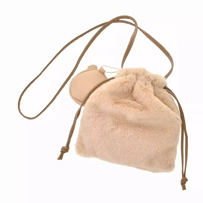 JDS - Fuwa Animals Collection x Winnie the Pooh Fluffy Shoulder Bag with Pouch (Release Date: Nov 14)