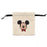 JDS - Mickey Mouse "Bow Character Face" Drawstring Bag (Release Date: Sept 29)