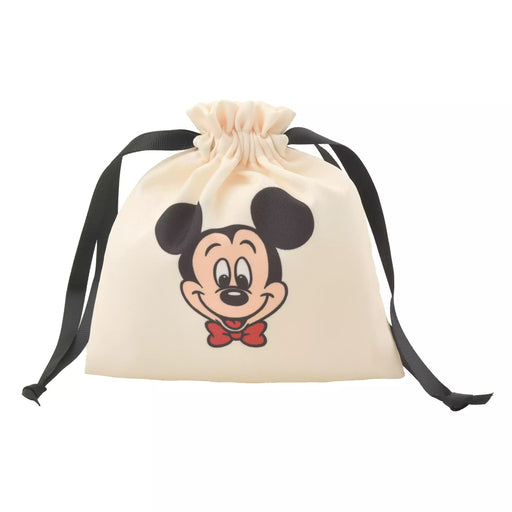 JDS - Mickey Mouse "Bow Character Face" Drawstring Bag (Release Date: Sept 29)