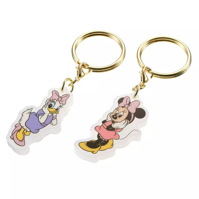 JDS - Minnie & Daisy Die Cut Keychain Set (Release Date: Sept 29)