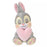 JDS - Smiling Thumper "Holding A Plump Heart" Plush Keychain (Release Date: Dec 22)