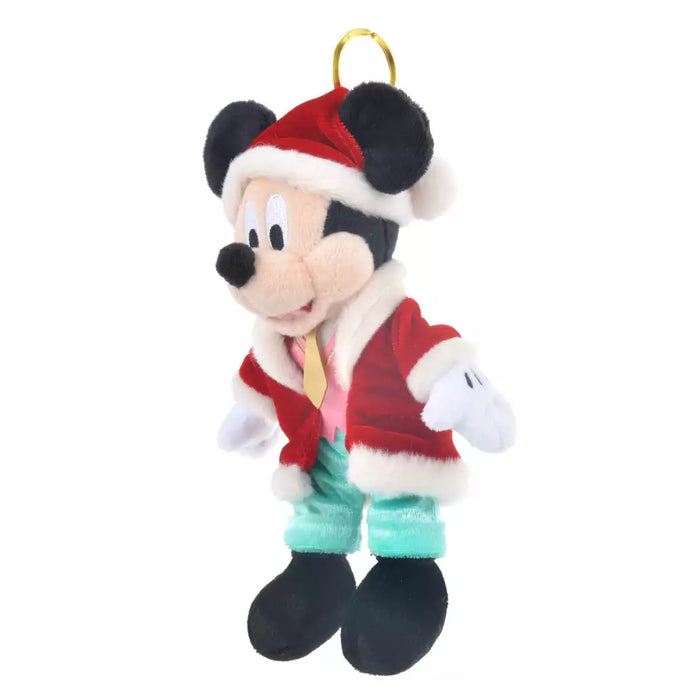 Japan Disney Store Mickey Mouse Stuffed Plush Keychain Retro Modern Mascot  Charm