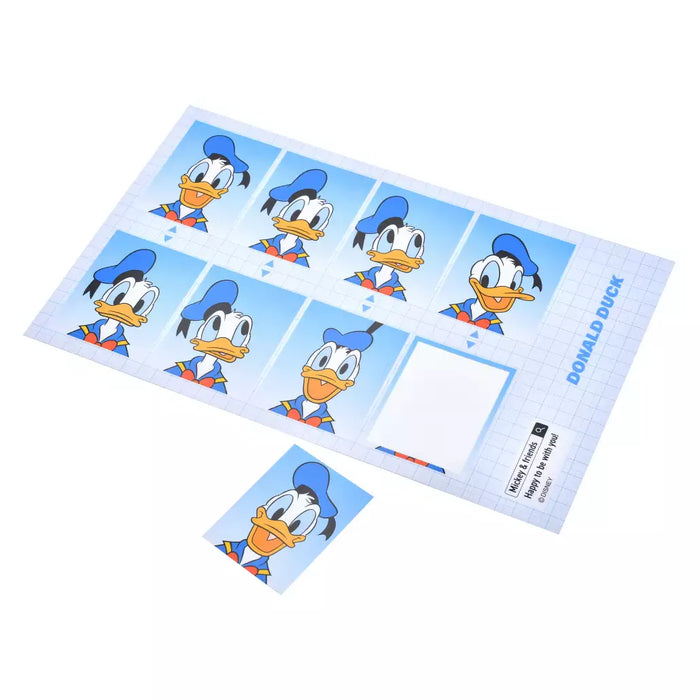 JDS - Sticker Collection x Donald Duck "ID Photo Style" Seal/StickerSeal/Sticker