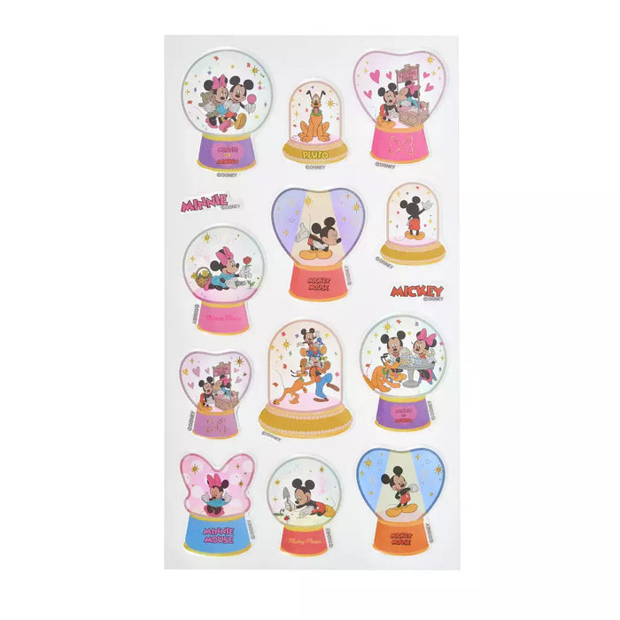 JDS - Sticker Collection x Mickey & Friends Seal/Sticker Snow Globe Puffy