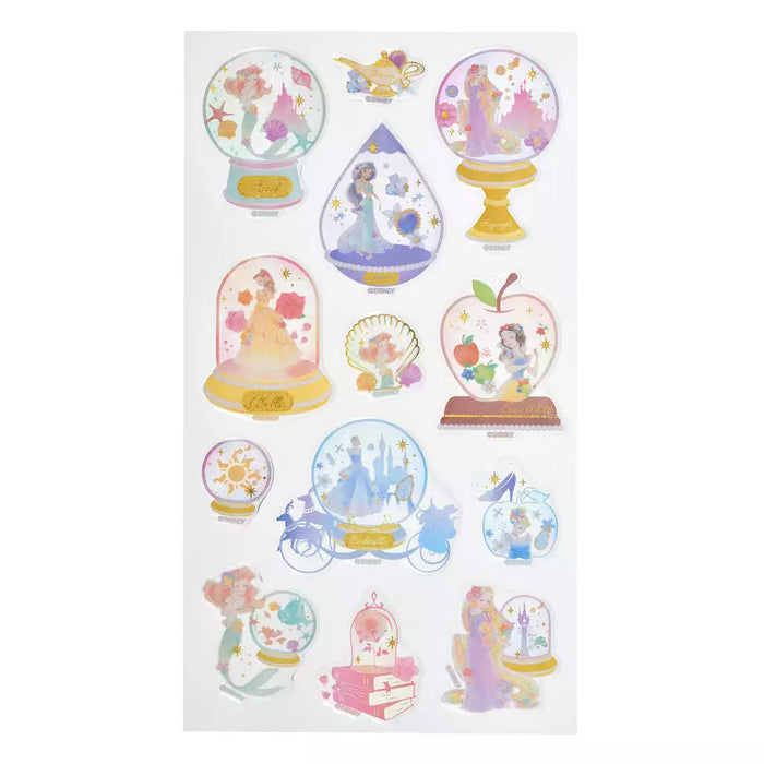 JDS - Sticker Collection x Disney Princess Seal/Sticker Snow Globe Puffy
