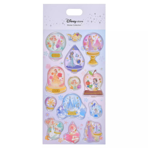 JDS - Sticker Collection x Disney Princess Seal/Sticker Snow Globe Puffy