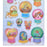 JDS - Sticker Collection x Disney Character Seal/Sticker Snow Globe Puffy