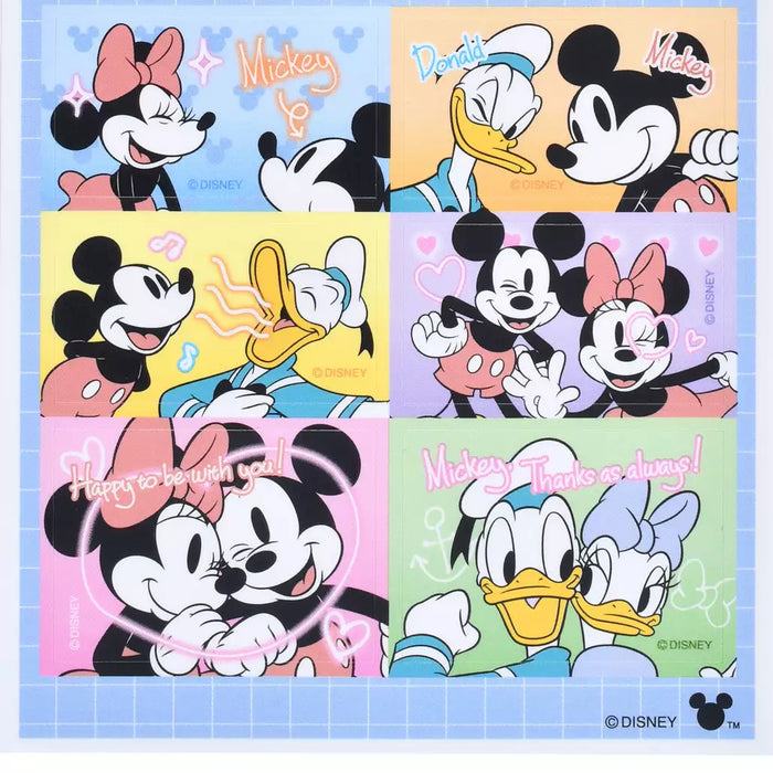 JDS - Sticker Collection x Mickey & Friends "Printed Sticker Style" Seal/StickerSeal/Sticker