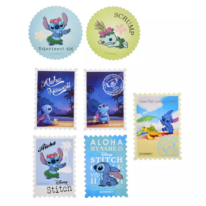 Disney Store Exclusive Sticker Collection Flake Sticker [Lilo and Stitch]  4550586582620