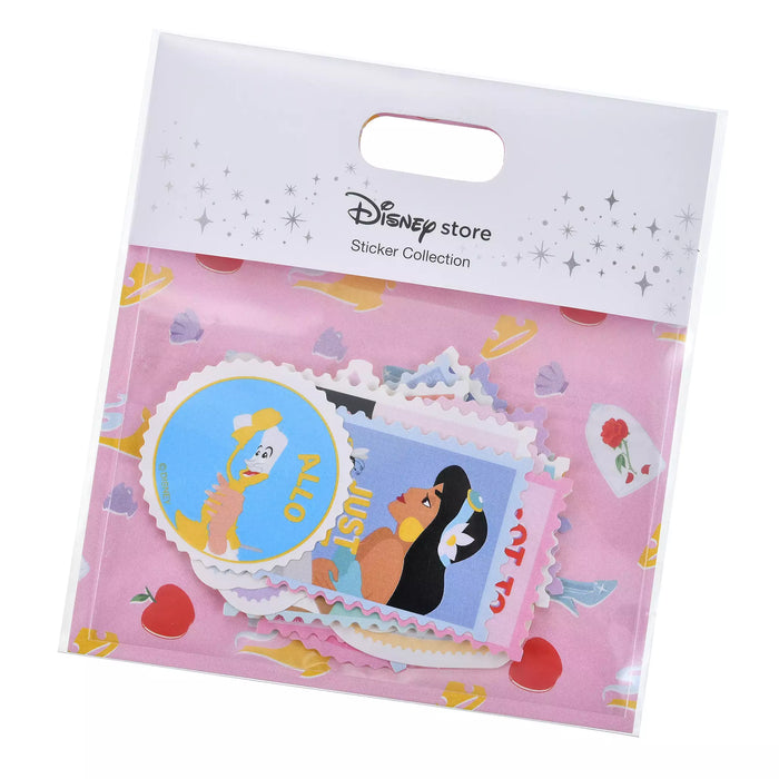 JDS - Sticker Collection x Disney Princess "Flake Stamp Style" Seal/StickerSeal/Sticker