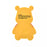 JDS - Winnie the Pooh "Sitting" Rubber Magnet