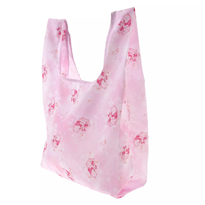 JDS - Sakura Cherry Blossom 2024- Winnie the Pooh & Piglet All Over Pattern Shopping Bag/Eco Bag (Release Date: Jan 23)