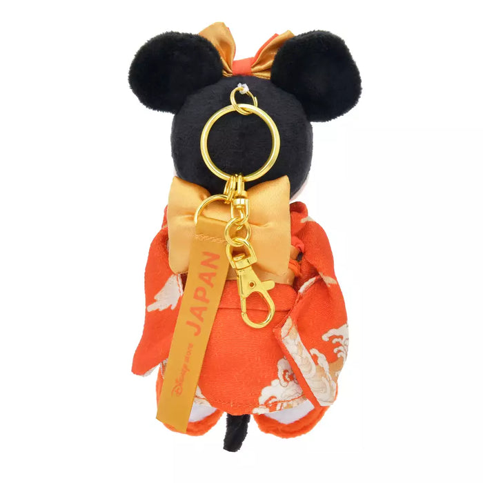 JDS - Minnie Mouse Japan City Specific Kimono Plush Keychain