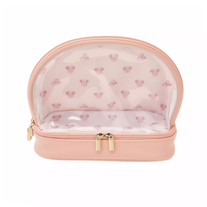 JDS - Health＆Beauty Tool x Minnie Mouse 2 Tier Pouch