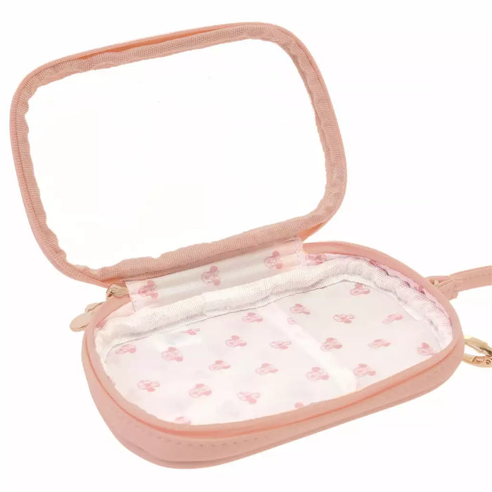 JDS - Health＆Beauty Tool x Minnie Mouse Clear Window Pouch (S) with Strap