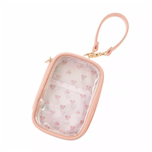JDS - Health＆Beauty Tool x Minnie Mouse Clear Window Pouch (S) with Strap