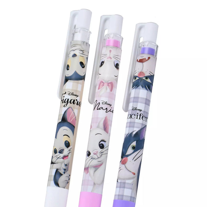JDS - Disney Cat Day 2024 x Marie, Figaro, Lucifer Pilot Juice Up 0.4 Gel Ink Ballpoint Pen Set (Release Date: Feb 6)