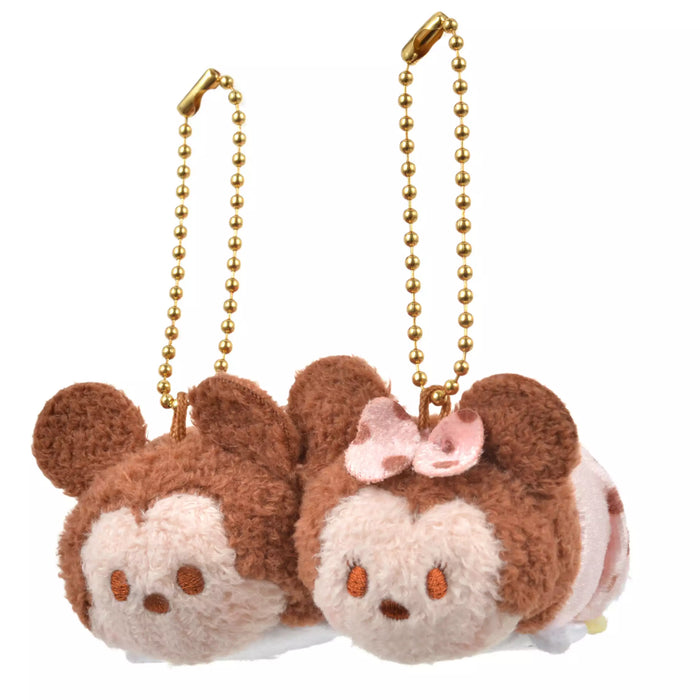 JDS - Disney Valentine 2024 x Mickey & Minnie Mouse Tsum Tsum Plush Keychain Pair (Release Date: Jan 5)