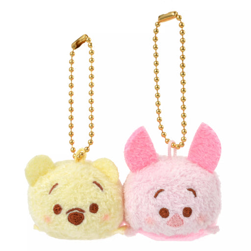 JDS - Disney Valentine 2024 x Winnie the Pooh & Piglet Tsum Tsum Plush Keychain Pair (Release Date: Jan 5)
