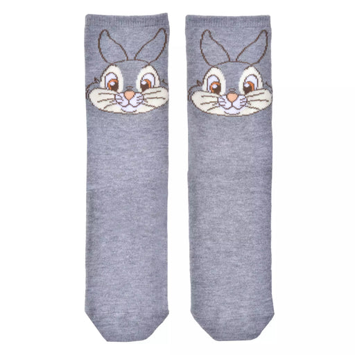 JDS - Thumper Face Socks Gray 23-25