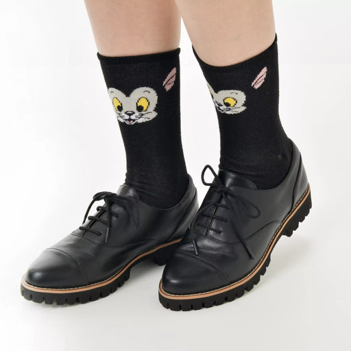 JDS - Pinocchio Black Figaro Socks Face 23-25