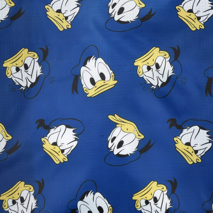 JDS - Donald Duck "Face Allover Pattern" Shopping Bag/Eco Bag with Carabiner