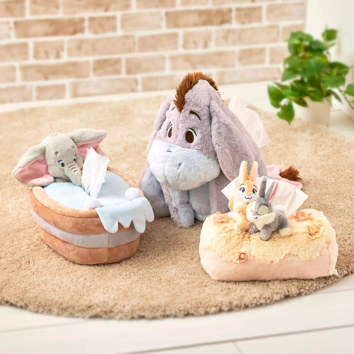 JDS - Miss Bunny & Thumper Fluffy Plushy Tissue Box Cover