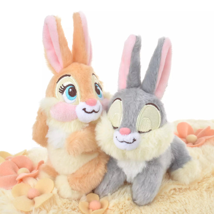 JDS - Miss Bunny & Thumper Fluffy Plushy Tissue Box Cover