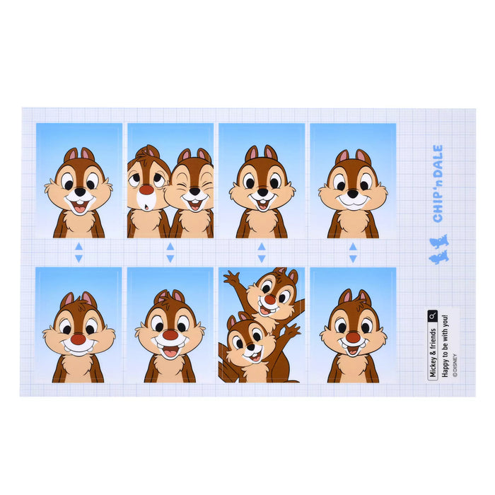 JDS - Sticker Collection x Chip & Dale "ID Photo Style" Seal/StickerSeal/Sticker