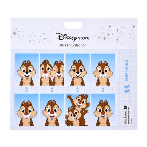 JDS - Sticker Collection x Chip & Dale "ID Photo Style" Seal/StickerSeal/Sticker