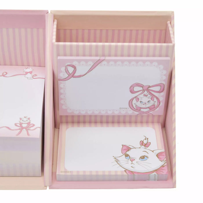 JDS - Marie Fashionable Cat "Playful" Sticky Notes/Memo Pad with Pen Stand (Release Date: Sept 29)