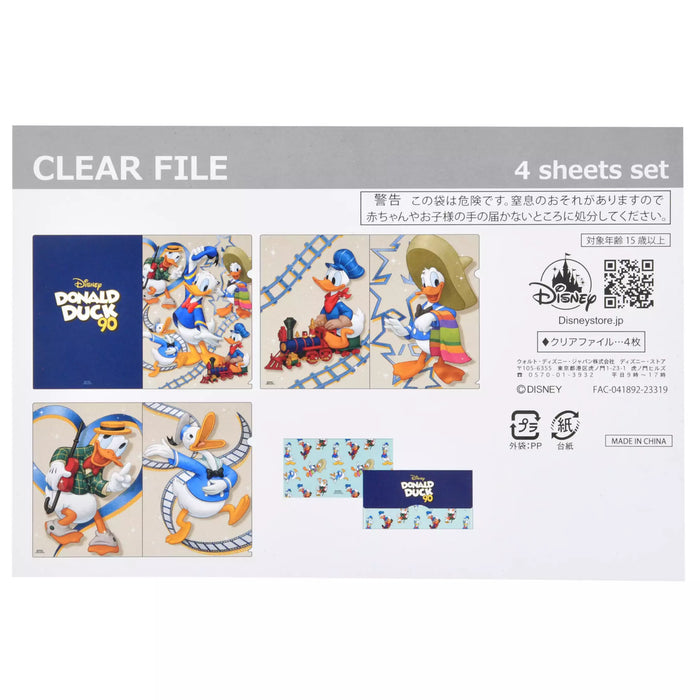 JDS - Donald Duck Birthday x Donald Duck Clear Files Set (Release Date: May 21, 2024)