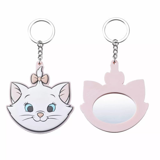JDS - Marie Fashionable Cat "Face Die Cut" Mirror & Keychain
