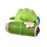 JDS - Little Green Men/Alien "Enjoying a Spring Nap" Figure Decoration (Release Date: Feb 13)