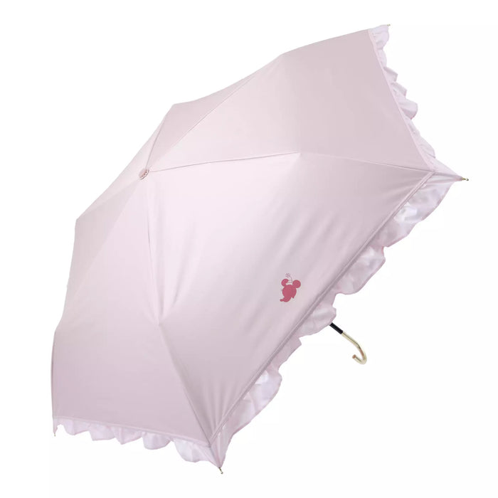 JDS - Shiny Day x [Wpc.] Minnie parasol foldable for both sun and rain frills