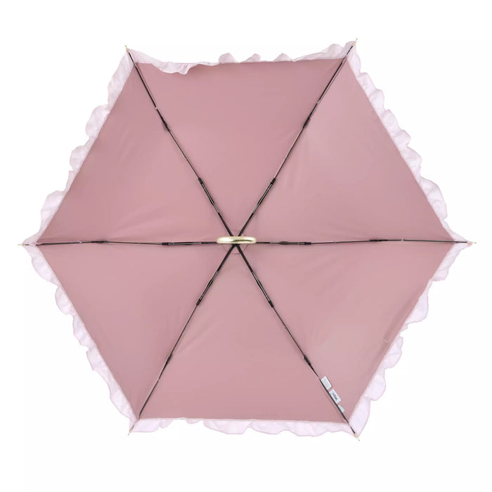JDS - Shiny Day x [Wpc.] Minnie parasol foldable for both sun and rain frills